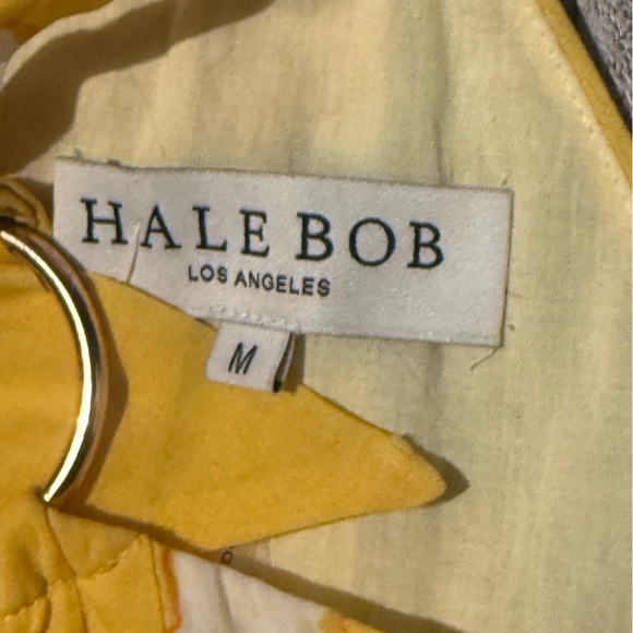 Hale Bob Yellow and Orange Floral Maxi Dress - Picture 9 of 16